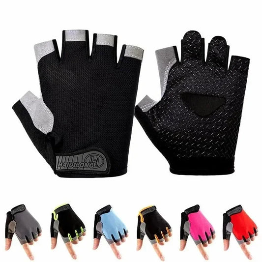 Fingerless Gym Training Gloves for Men's