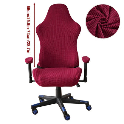 4pcs Gaming Chair Covers With Armrest Spandex cover