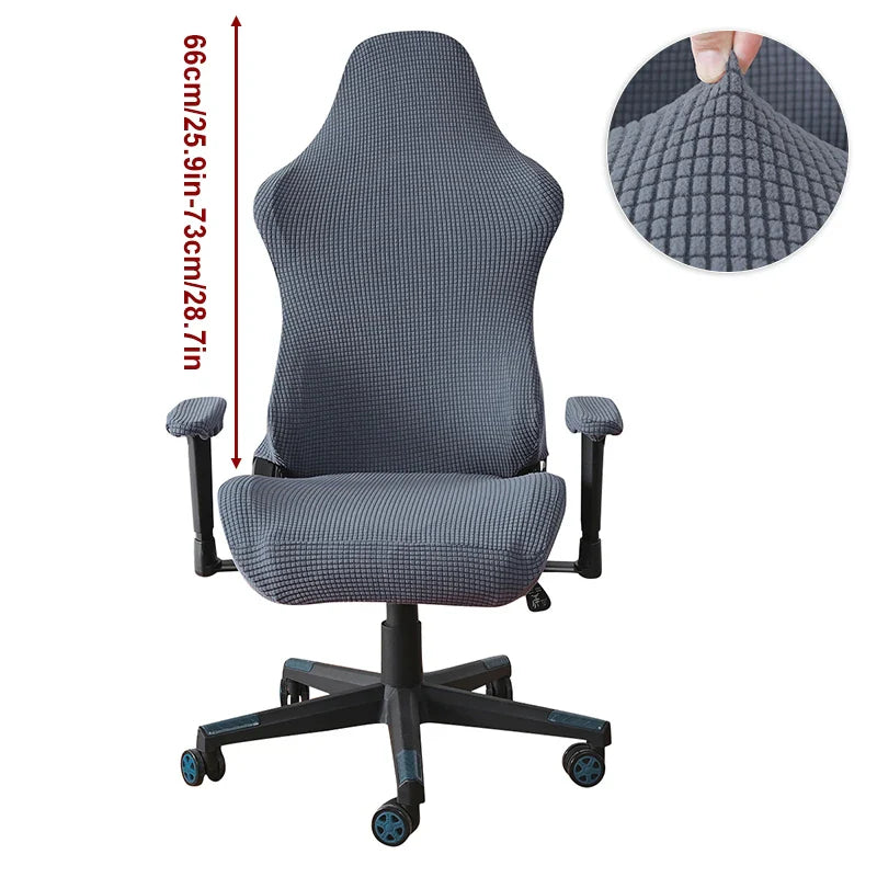 4pcs Gaming Chair Covers With Armrest Spandex cover